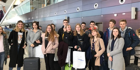 Wizyta uczniów z Niemiec, Hiszpanii i Szwecji